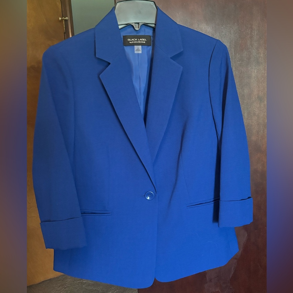 Evan Picone Royal Blue Blazer